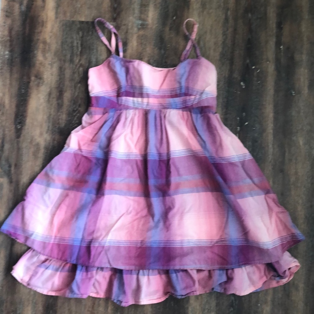 Mossimo Plaid Ruffle Dress
